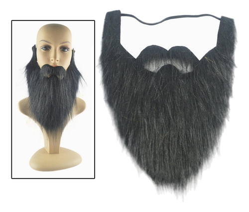* Acessórios Para Fantasia De Barba Longa Falsa