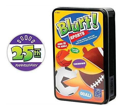 Educational Insights Blurt Juego De Deportes.