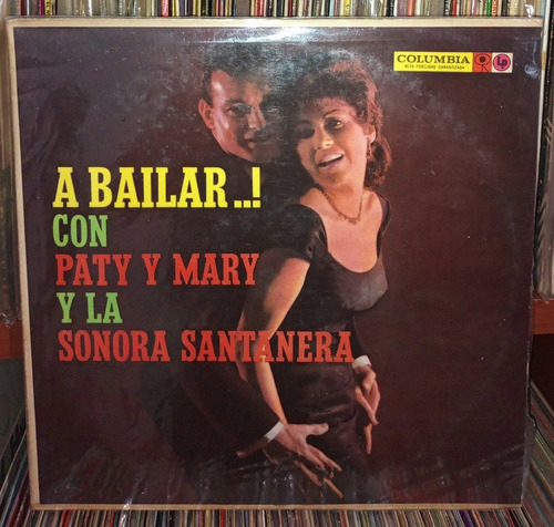 A Bailar Con Paty Y Mary Y La Sonora Santanera Vinilo Ex