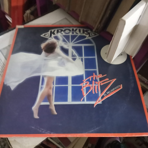 Krokus The Blitz El Relámpago Disco Difusión Lp Vinilo 1984