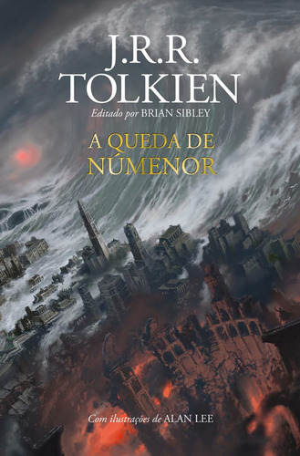 Livro A Queda De Númenor J. R. R Tolkien 1ª Edição E Outros Contos Da Segunda Era Da Terra-média 2022 Português Editora Harpercollins Brasil