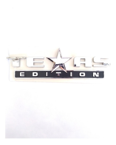 Emblemas Chevrolet Texas Edition Cheyenne Silverado 3 Piezas