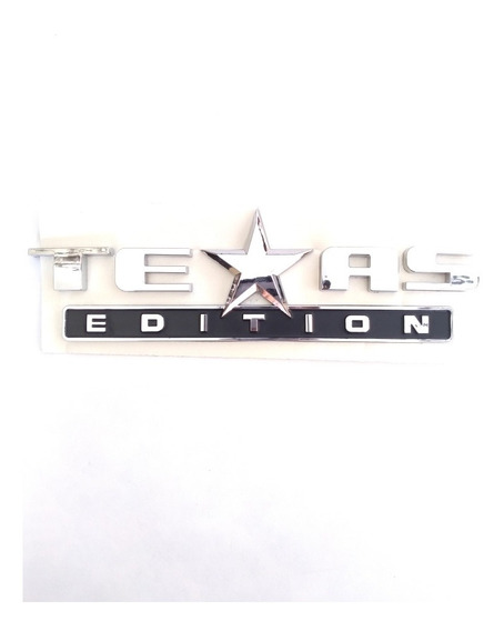 Emblemas Chevrolet Texas Edition Cheyenne Silverado 3 Piezas 