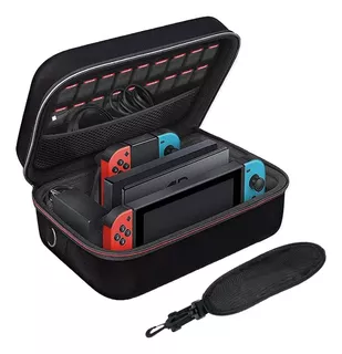 Estuche Funda Grande Rígido Viaje Para Nintendo Switch/oled