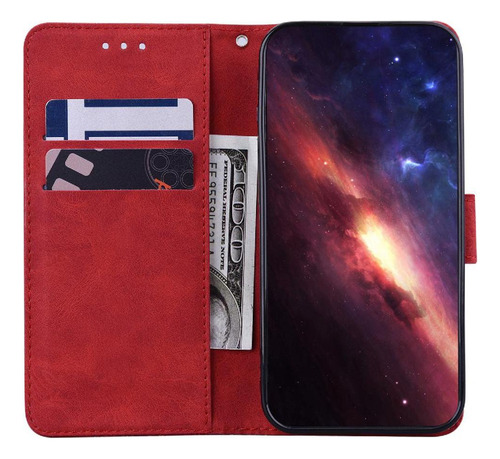 Funda Abatible Tipo Cartera De Pu C/soporte Para Honor X7b