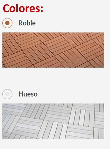 Baldosa Cuadrada - Decodeck