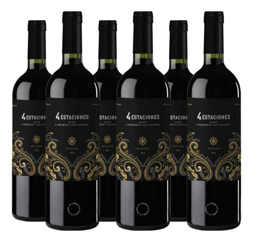 Kit Com 6 - Icon 4 Estaciones Cabernet Sauvignon