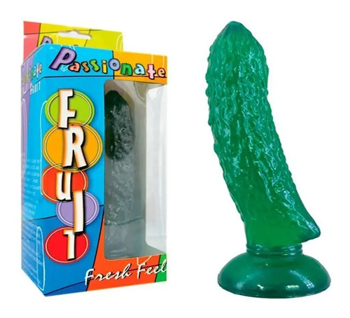 Consolador Pene Dildo Silicona Pepino Con Chupa | Cuotas sin interés