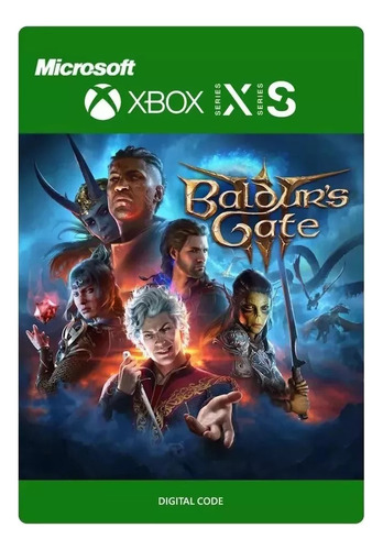 Baldur's Gate 3 Xbox Series X|s Código 25 Digitos Global