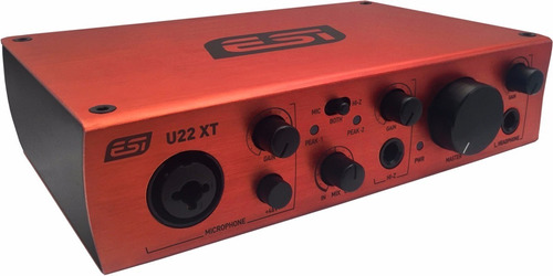 Placa De Sonido Usb Esi U22xt 2 Canales 24 Bit 96khz Phantom