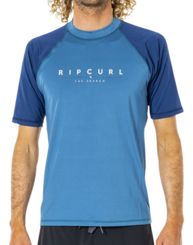 Camiseta De Surf Rip Curl Shockwaves Azul