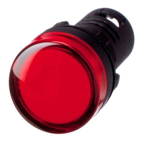 Ojo De Buey Led Ø22mm 220v Color Verde/rojo/ambar Baw Color Rojo