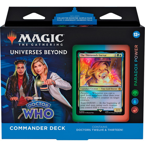 Magic Commander Deck Doctor Who 13 Doctor Paradox Power