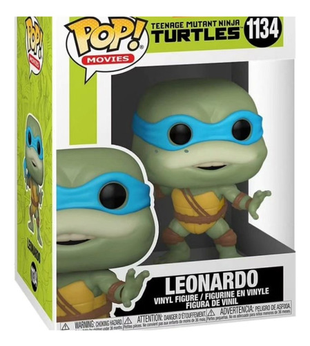 Funko Pop Movies: Teenage Mutant Ninja Turtles 2  - Leonardo