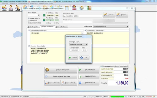 Software Assistência Técnica Para Ar E Refrigeração V1.0