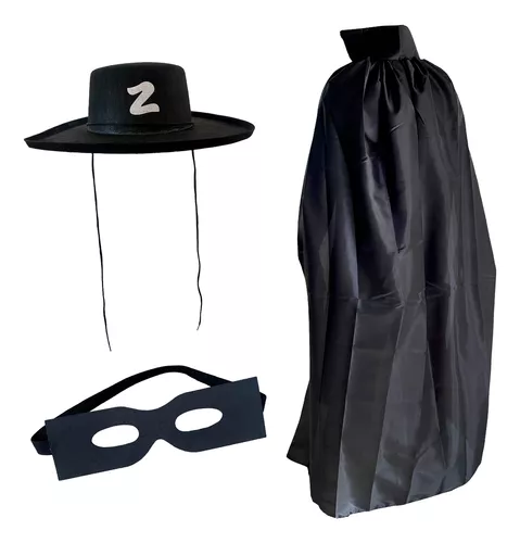 Fantasia Do Zorro Infantil Masculina Cosplay - Vendaval - Fantasias para  Crianças - Magazine Luiza