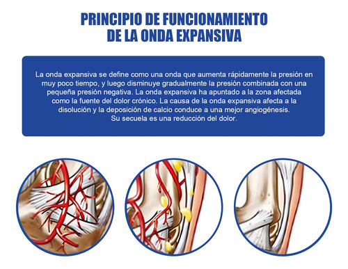Aparato Portátil De Fisioterapia Ondas Choque Rehabilitación