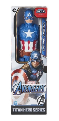 Avengers Figura Titan Hero 12 Pulgadas Capitán América