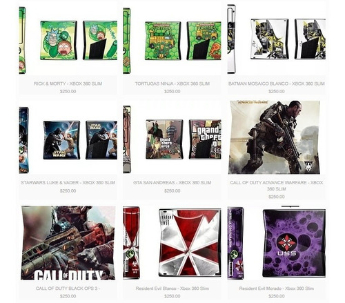 Imagen 6 de 9 de Ultraskins Xbox 360 Slim - Combos. Tu Escoges El Modelo.
