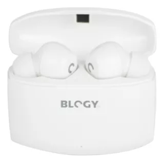 Audifonos Inalámbricos Bluetooth Con Estuche Blogy Bco Ubn50