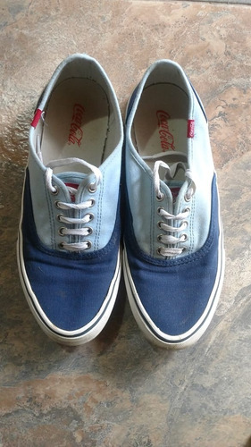 Zapatillas Coca Cola Kick Hombre Azul/celeste Talle 42 Arg
