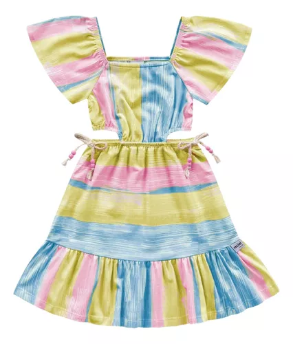 Vestido Infantil Verão Barbie, Em Stretch Denin, Produto Licenciado -  Fakini - Loja de Roupa Infantil Para Meninas, Meninos e Bebês