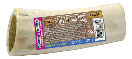 Double Stuffed Shin Bone - Highly Digestible, High Protein,