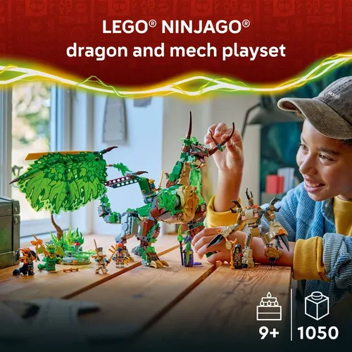Lego Ninjago Dragão Da Vida Brinquedo Construção 71859 | MercadoLivre