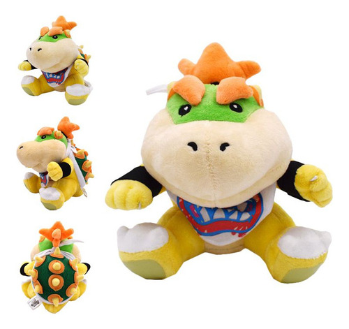 A Encantador Peluche Baby Bowser Jr 7 De Super Mario Bros