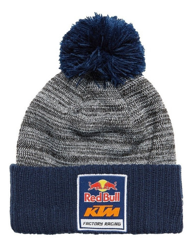 Red Bull Ktm Factory Racing New Era 2to Beanie Lana Pom Moto