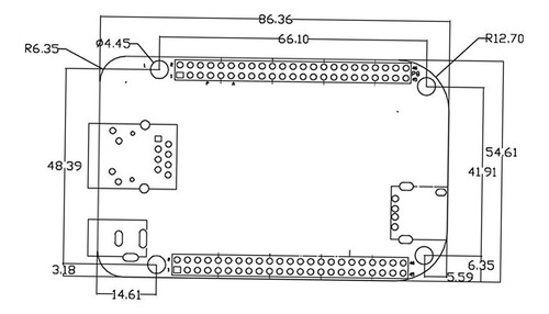 Para Beaglebone Bb Black Embedded Am3358 Cortex-a8 512 Mb Dd