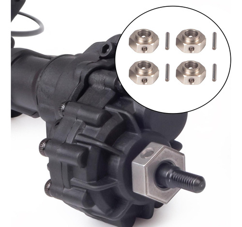 Adaptador De Cubo Hexagonal De 12 Mm Accesorio De Modelo Rc