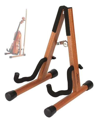 Soporte Ukelele, Soporte Violín De Madera Soporte Arco...