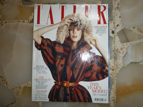 Revista Tatler Inglesa March 2012 No Vogue Elle Harper´s Oui
