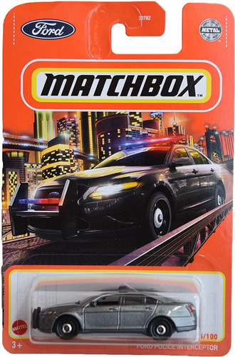 Matchbox # 95/100 - Ford Police Interceptor - 1/64 - Gvy05