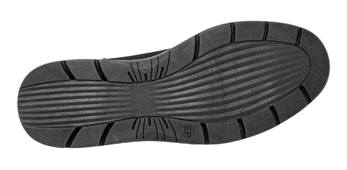 Imagen 5 de 6 de Calzado Ten-pac Borceguí Polo Nobuck Color Negro