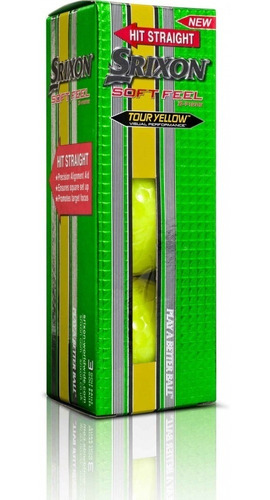 Rieragolf Pelotas Golf Srixon Softfeel X3 Amarillas