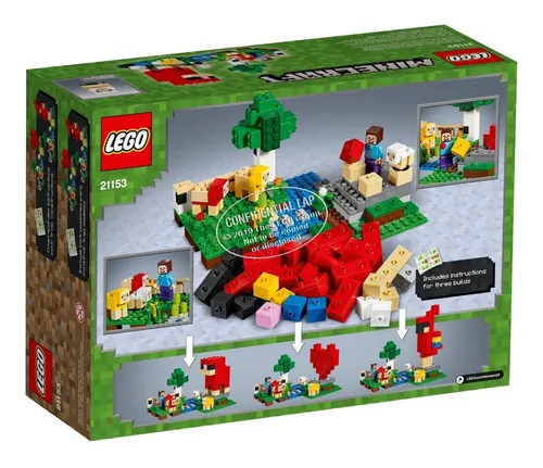 Lego Minecraft - La Granja De Lana - Art. 21153 -