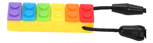 Silicona Teater Buscula Bloqueo Forma Collar De Colgante De
