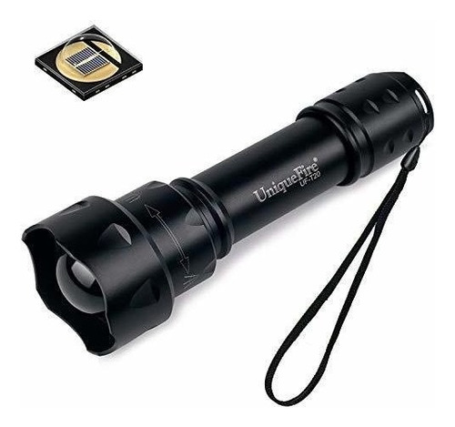 Uniquefire T38 ir 850 nm Night Vision Antorcha 3 modo T20 zo