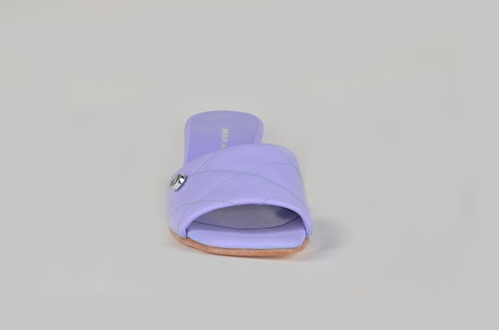 Zuecos Mules Taco Bajo De Mujer De Cuero Kroll - Ferraro