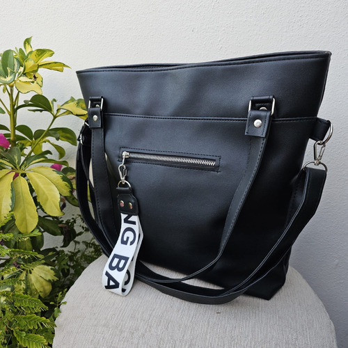 Cartera Mujer Grande Cuero Eco Amplia Bolso Moda Morral Tote