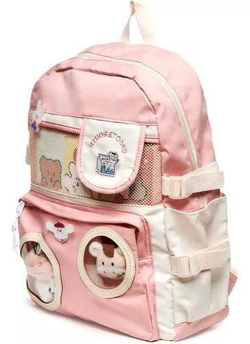 SZLX, mochila de viaje para mujer, rosa, pequeña (2023