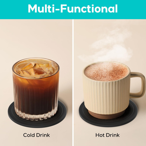 Casabrews Juego De 2 Posavasos De Silicona Para Bebidas, Jue