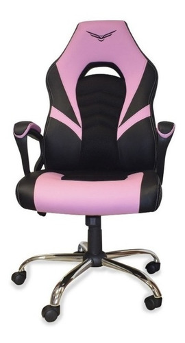 Silla Gamer Naceb Na-0935rs Titan Rosa Metalica Reforzada