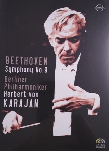 Beethoven Sympony No 9 Herbert Von Karajan Dvd Original 