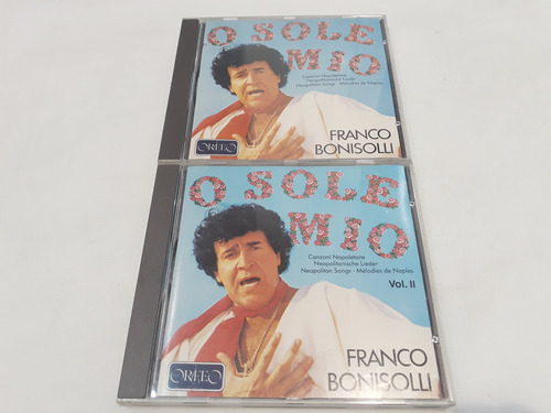 O Sole Mio, Franco Bonisolli - 2cd 1984 Alemania Nm