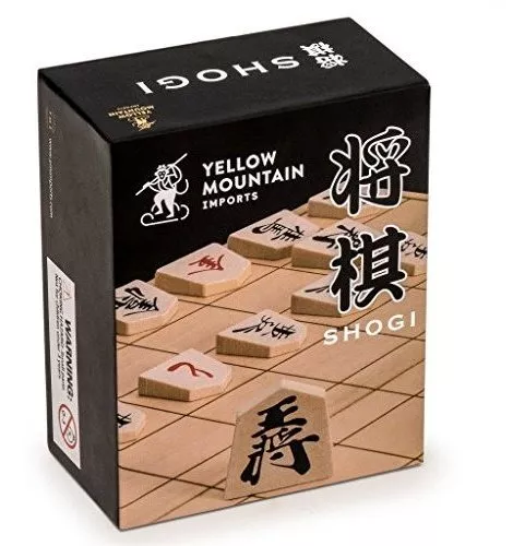 Jogo De Xadrez Japonês Yellow Mountain Imports Shogi De