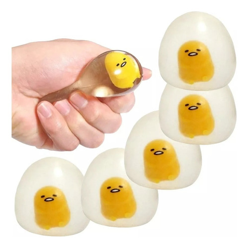 T Juego De 5 Piezas Lindo Gudetama Fidget Juguete Para 2024