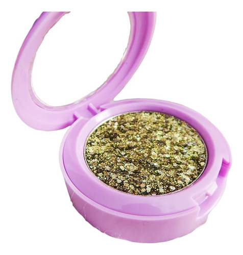 Meis Sombra Individual Gel Cola De Sirena Crushed Dorado
